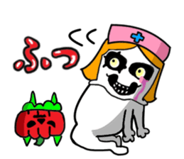 Headgear Monsters Halloween sticker #8043551