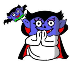 Headgear Monsters Halloween sticker #8043555