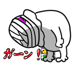 Headgear Monsters Halloween sticker #8043560