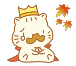 Sentimental hamster King sticker #8043886