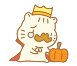 Sentimental hamster King sticker #8043916