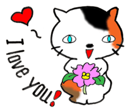 Tortoiseshell Kitten - ENGLISH sticker #8044131