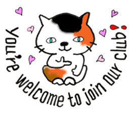 Tortoiseshell Kitten - ENGLISH sticker #8044134