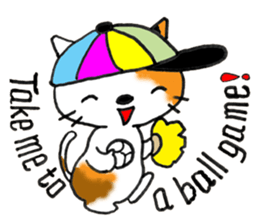 Tortoiseshell Kitten - ENGLISH sticker #8044144