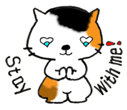 Tortoiseshell Kitten - ENGLISH sticker #8044146