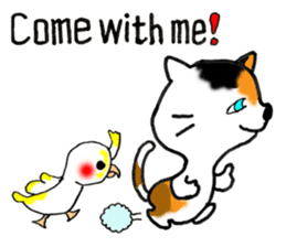 Tortoiseshell Kitten - ENGLISH sticker #8044159