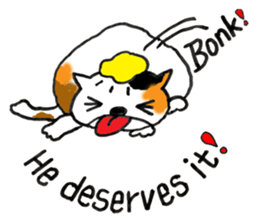 Tortoiseshell Kitten - ENGLISH sticker #8044161