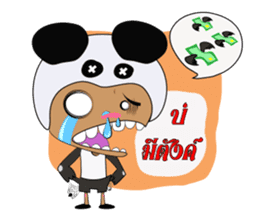 PandaMan Chiangmai sticker #8044110