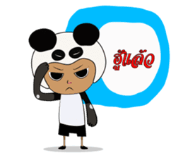 PandaMan Chiangmai sticker #8044118