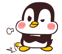 Chubby cute Penguin sticker #8044289