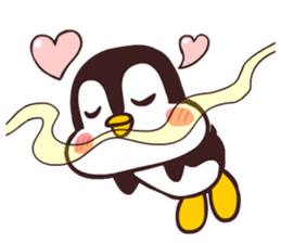 Chubby cute Penguin sticker #8044291