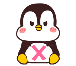 Chubby cute Penguin sticker #8044294