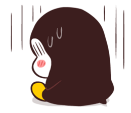Chubby cute Penguin sticker #8044295