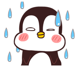 Chubby cute Penguin sticker #8044300