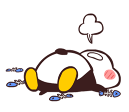 Chubby cute Penguin sticker #8044312