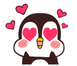 Chubby cute Penguin sticker #8044314