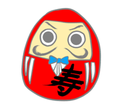 Daruma man sticker #8044848