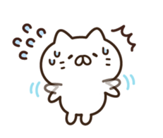 Friends cat and chick sticker #8045145