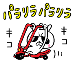 A little bad rabbit3 sticker #8045205