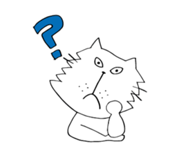 six cats. sticker #8046223