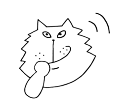 six cats. sticker #8046225