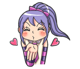 Reyna (Reon's sister) from re:ON Comics sticker #8046326