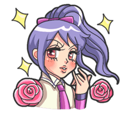 Reyna (Reon's sister) from re:ON Comics sticker #8046329