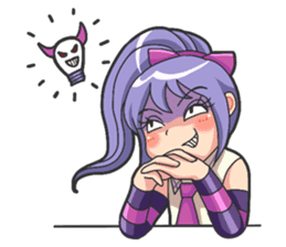 Reyna (Reon's sister) from re:ON Comics sticker #8046332