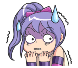 Reyna (Reon's sister) from re:ON Comics sticker #8046339