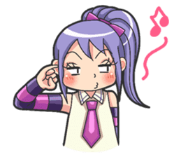 Reyna (Reon's sister) from re:ON Comics sticker #8046341