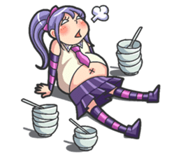 Reyna (Reon's sister) from re:ON Comics sticker #8046343