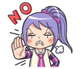 Reyna (Reon's sister) from re:ON Comics sticker #8046347