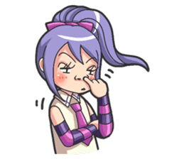 Reyna (Reon's sister) from re:ON Comics sticker #8046349