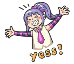 Reyna (Reon's sister) from re:ON Comics sticker #8046352