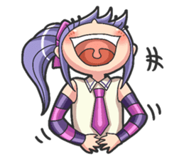 Reyna (Reon's sister) from re:ON Comics sticker #8046354