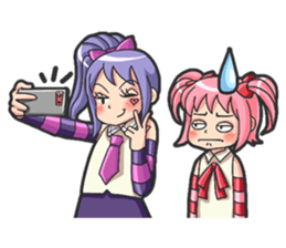 Reyna (Reon's sister) from re:ON Comics sticker #8046360