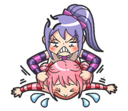 Reyna (Reon's sister) from re:ON Comics sticker #8046361