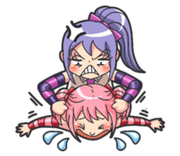 Reyna (Reon's sister) from re:ON Comics sticker #8046361