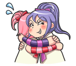 Reyna (Reon's sister) from re:ON Comics sticker #8046363