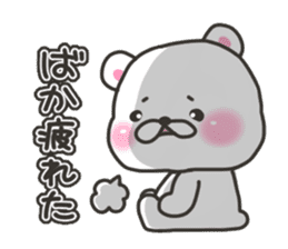 Niigata bear sticker #8046375