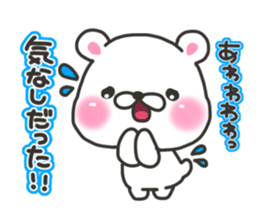 Niigata bear sticker #8046379