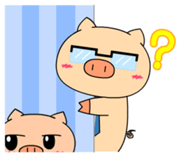 OFFICE PIG 2 : My Boss & I sticker #8047017