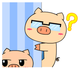OFFICE PIG 2 : My Boss & I sticker #8047017