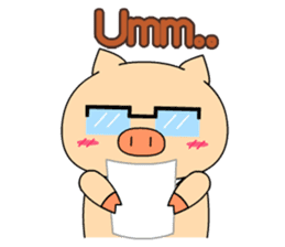 OFFICE PIG 2 : My Boss & I sticker #8047029