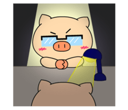 OFFICE PIG 2 : My Boss & I sticker #8047045