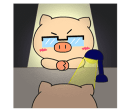 OFFICE PIG 2 : My Boss & I sticker #8047045