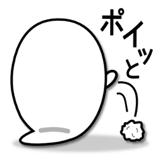 Gosutan of mischievous ghost 2 sticker #8047140