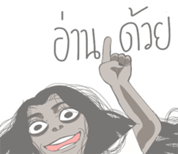 Ghost'La-Or-Kum Lovely sticker #8047181