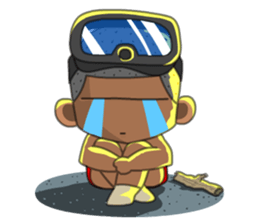 Taiwan Army Frogman sticker #8047255