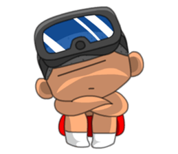 Taiwan Army Frogman sticker #8047274